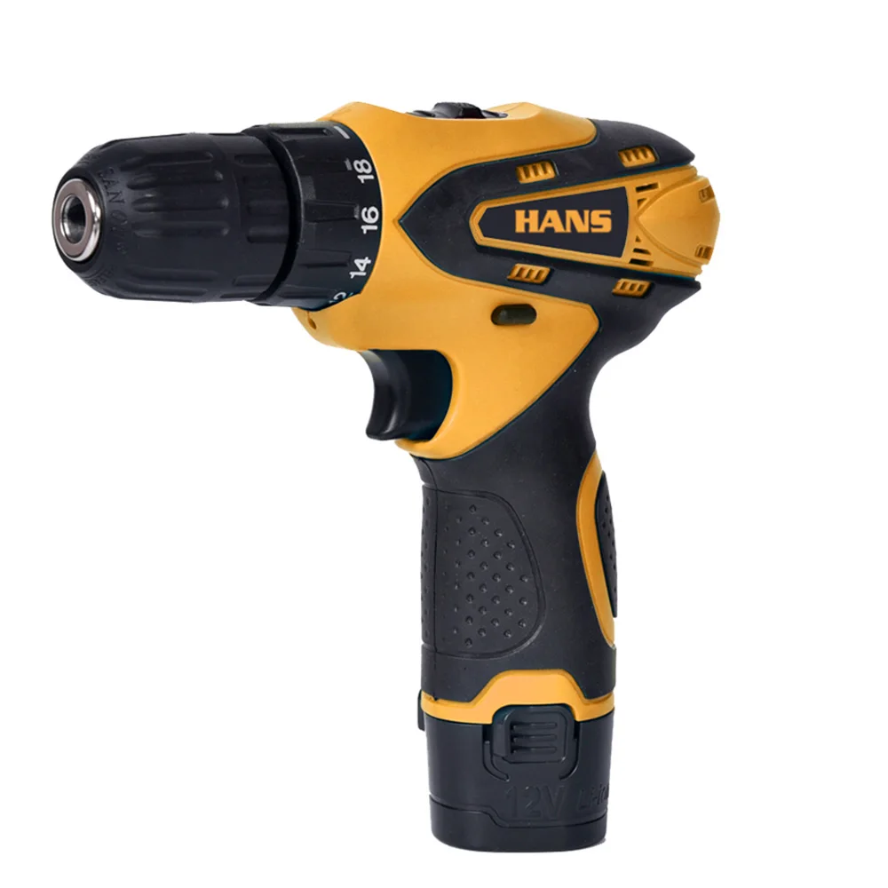 

High Quality 12V Multi-function Cordless Drill Power Tool with Mini Rechargeable Battery Electric Drill with Lithium Battery