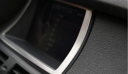 Для BMW X5 E70 2008 2009 2010 20111 2012 2013 Нержавеющая Внутренняя Панель навигации GPS