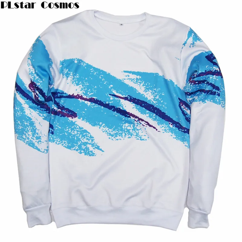PLstar Cosmos Harajuku Tops Women Men 3d print hoodies 90s Jazz Solo Paper Cup Crewneck 