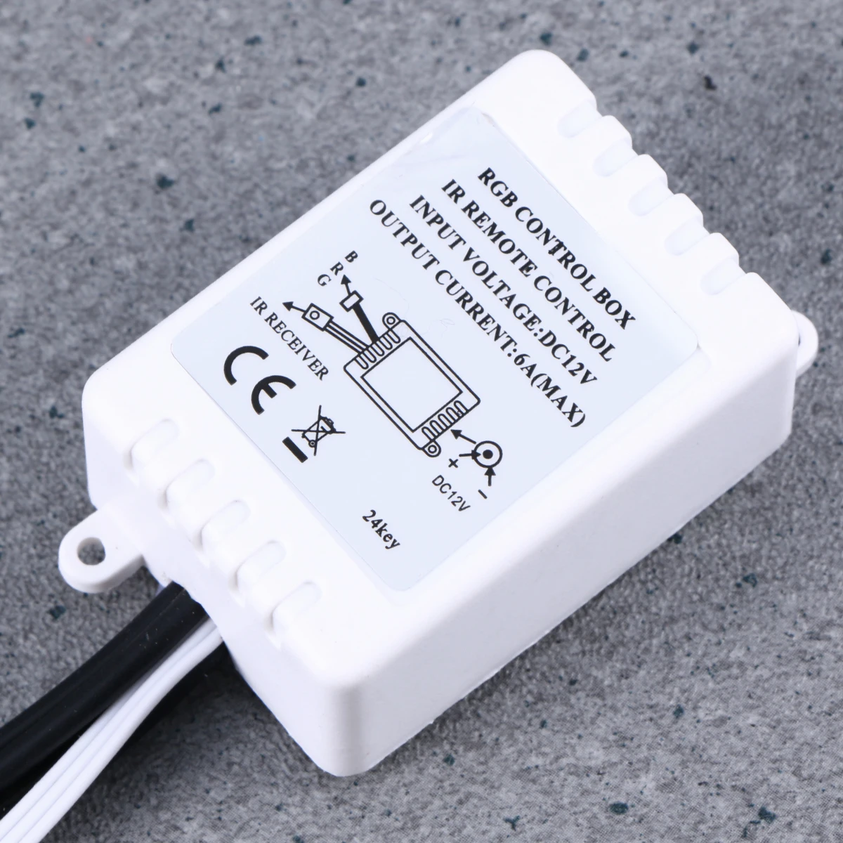 Автомобильный светодиодный ленточный светильник 12 LED DC многоцветный музыкальный
