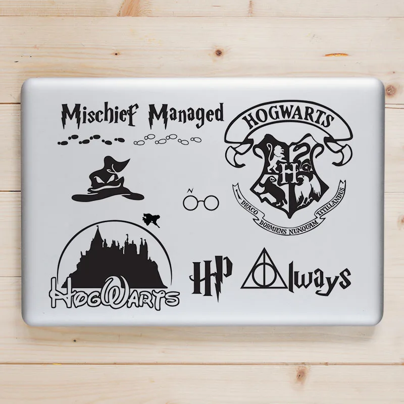Harry Potter Elements Laptop Sticker Decal for Apple Macbook Air 13