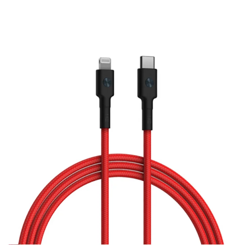 

ZMI Type C to Lighting Cable PD Charging Wire USB C Type-c to Lighting Cable For Macbook For iPhone X 7 8 Plus XS Max 30cm Cord