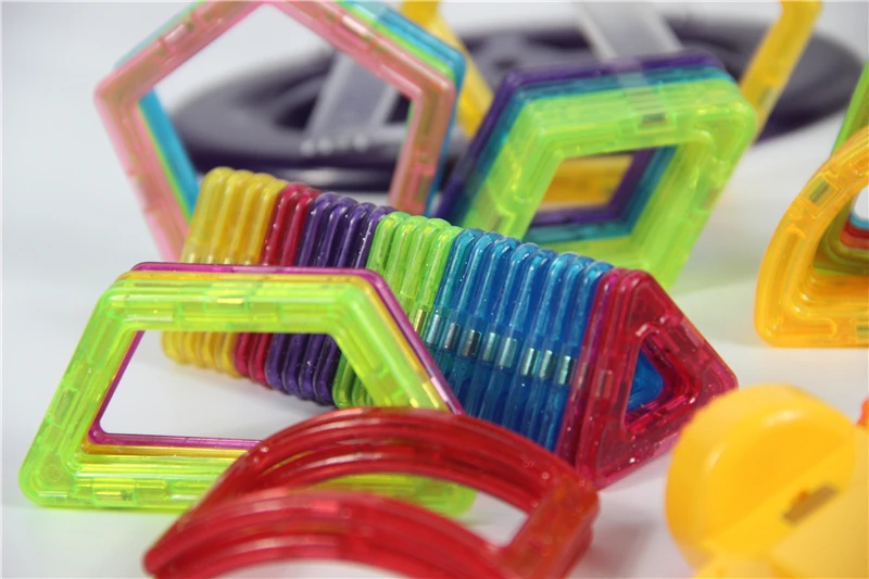 38 шт. Мини магнитные блоки Магнитный конструктор Модель магнитные блоки образовательные строительные 3D игрушки для детей