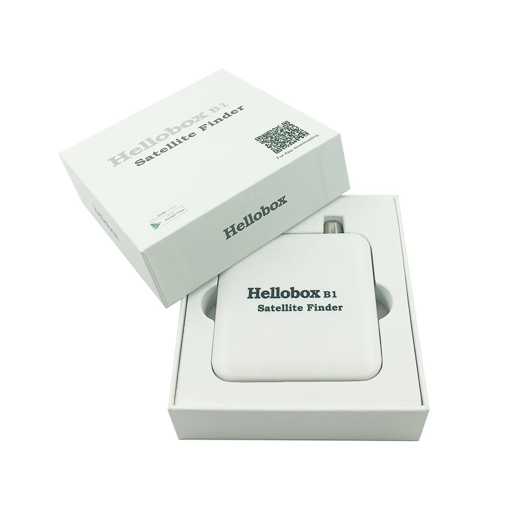 Hellobox B1 mini Satfinder Android APP bluetooth спутниковый Finder с помощью мобильного телефона Mini Smart Sat