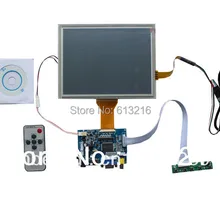HDMI+ VGA+ AV ЖК-дисплей драйвер платы+ EJ080NA-05A 800*600+ пульт дистанционного управления и приемник+ OSD клавиатура с кабелем+ сенсорная панель