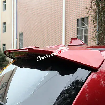 

Red Color Rear Roof Trunk Spoiler Wing 2pcs For Nissan Rogue X-Trail 2014-2017