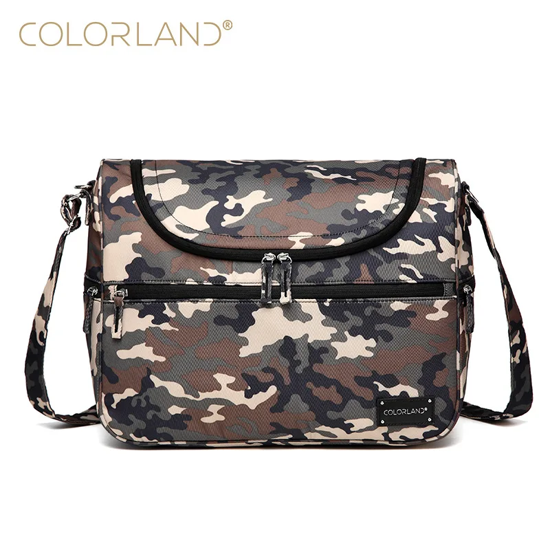 

Colorland Baby Messenger Diaper Bag Organizer Nappy Bags For Mom Fashion Mother Maternity Bag Stroller Backpack Hobos