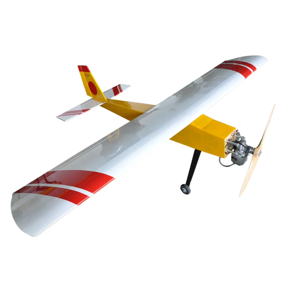 

Flight Model Trainer 90.5" 50cc Gas Engine Fixed Wing Airplane Model Balsa Wood Drone Aircraft ARF