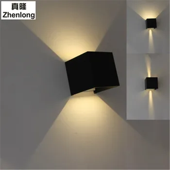 

IP65 Cube Adjustable Surface Mounted Outdoor Led Lighting,led Outdoor Wall Light Up Down Led Wall Lamp