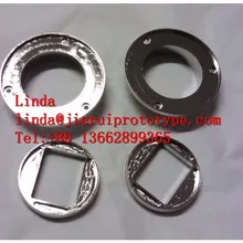 Латунь, листового металла с ЧПУ быстрого прототипирования с гальваническим