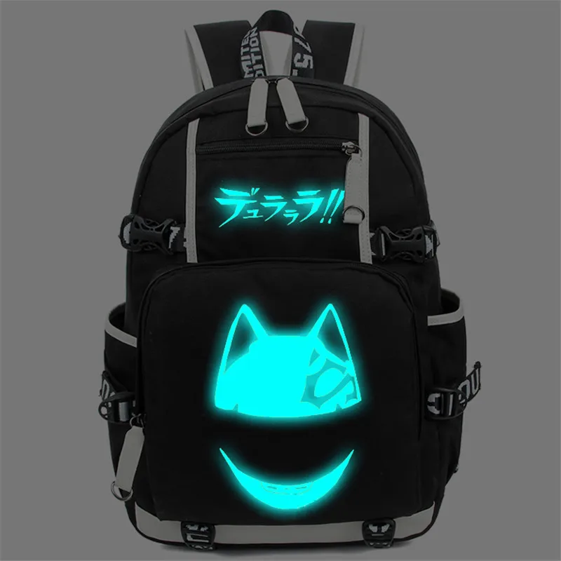 Рюкзак для ноутбука Durarara нейлоновый вместительный студентов аниме|bag atmosphere|backpack