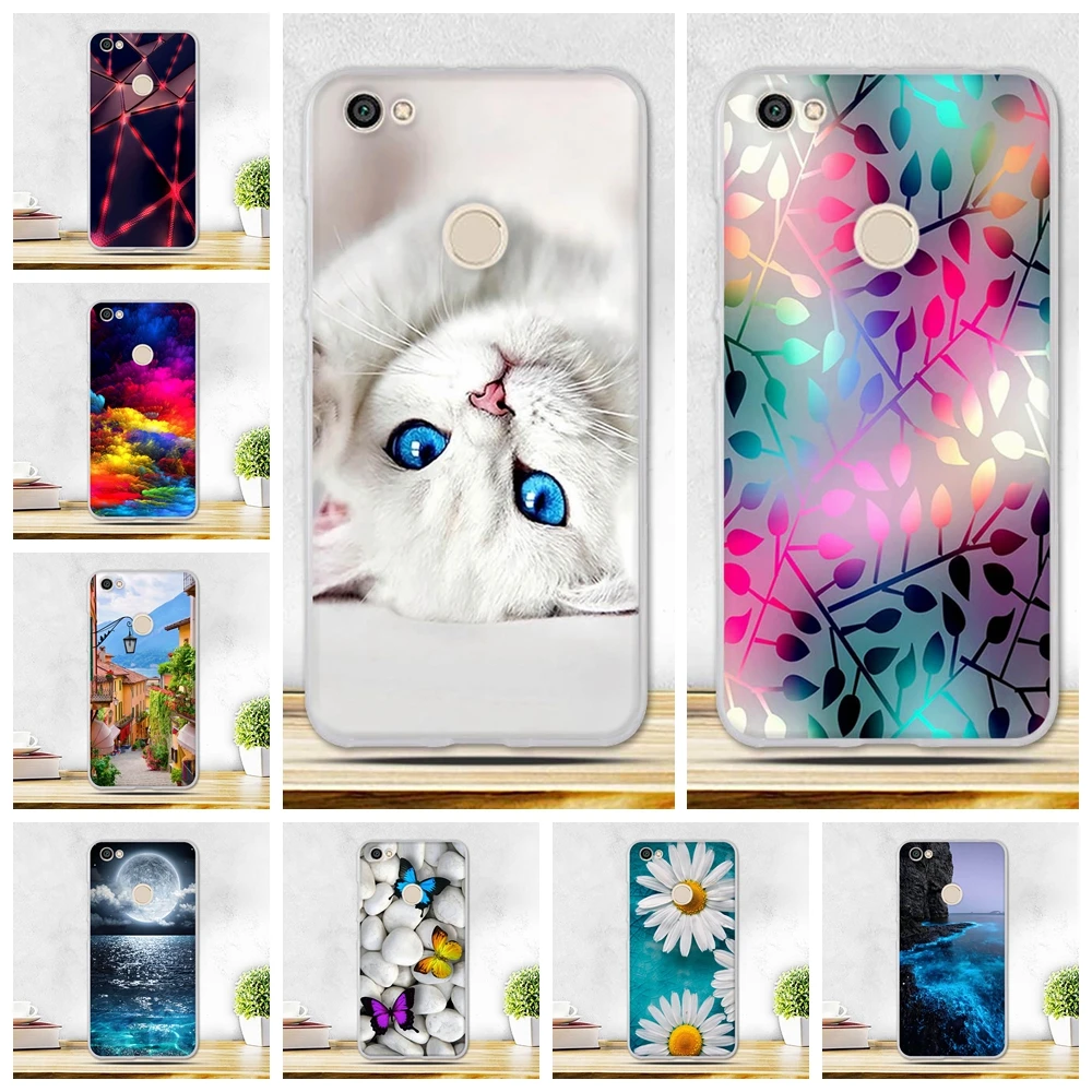 

For Xiaomi Redmi Note 5A Prime Cases Soft Silicone 5.5" bumper Cases for Redmi Note 5A Global Cover For redmi Note 5a Prime