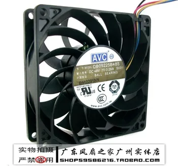 

For Avc 9025 9cm dual ball 48v 0.29a server computer case temperature-controlled fan db09225b48s