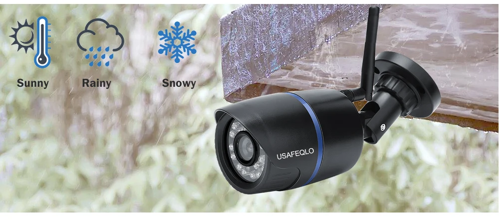 Беспроводная ip-камера 1080P 3MP 5MP HD P2P ONVIF 802.11b/g/n wifi сетевая Проводная ip-камера IR уличная Водонепроницаемая камера IP ABS пластик