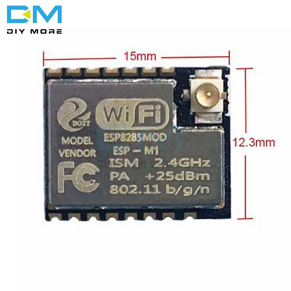 ESP-M1 ESP8285 ESP8266 1 м флэш-чип Wifi беспроводной модуль последовательный порт ультра передача с внешней антенной интерфейс FZ2735