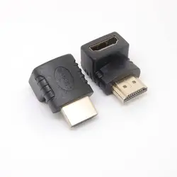 HDMI 90 градусов Угловые 1,4 адаптер мужчин и женщин 1080 P 3D ТВ ЖК-дисплей HD ТВ HF Новые