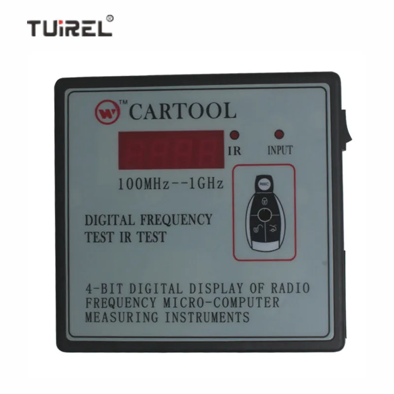 

Car IR Infrared Remote Key Frequency Tester (Frequency Range 100-500MHZ)