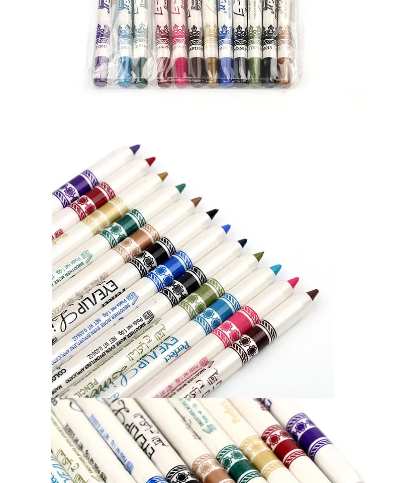 Menow бренд 12 Цветов/комплект подводка для глаз водонепроницаемый карандаш для губ Тени для век Make up 3-в-одном глаз Макияж набор для макияжа бровей, 5471
