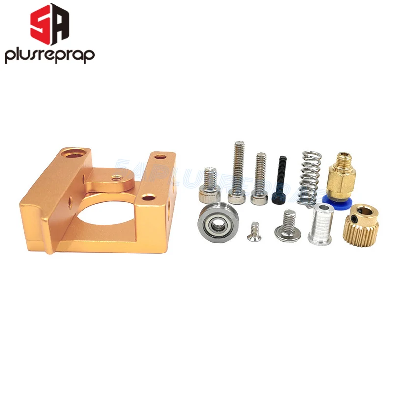 1 комплект MK8 MK9 экструдер алюминиевый блок DIY Kit специален для одной соплы