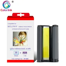 ColorInk Ink Cartridge for Canon Selphy CP Series Photo Printer CP800 CP810 CP820 CP900 CP910 CP1200 CP1300 CP1000 printer