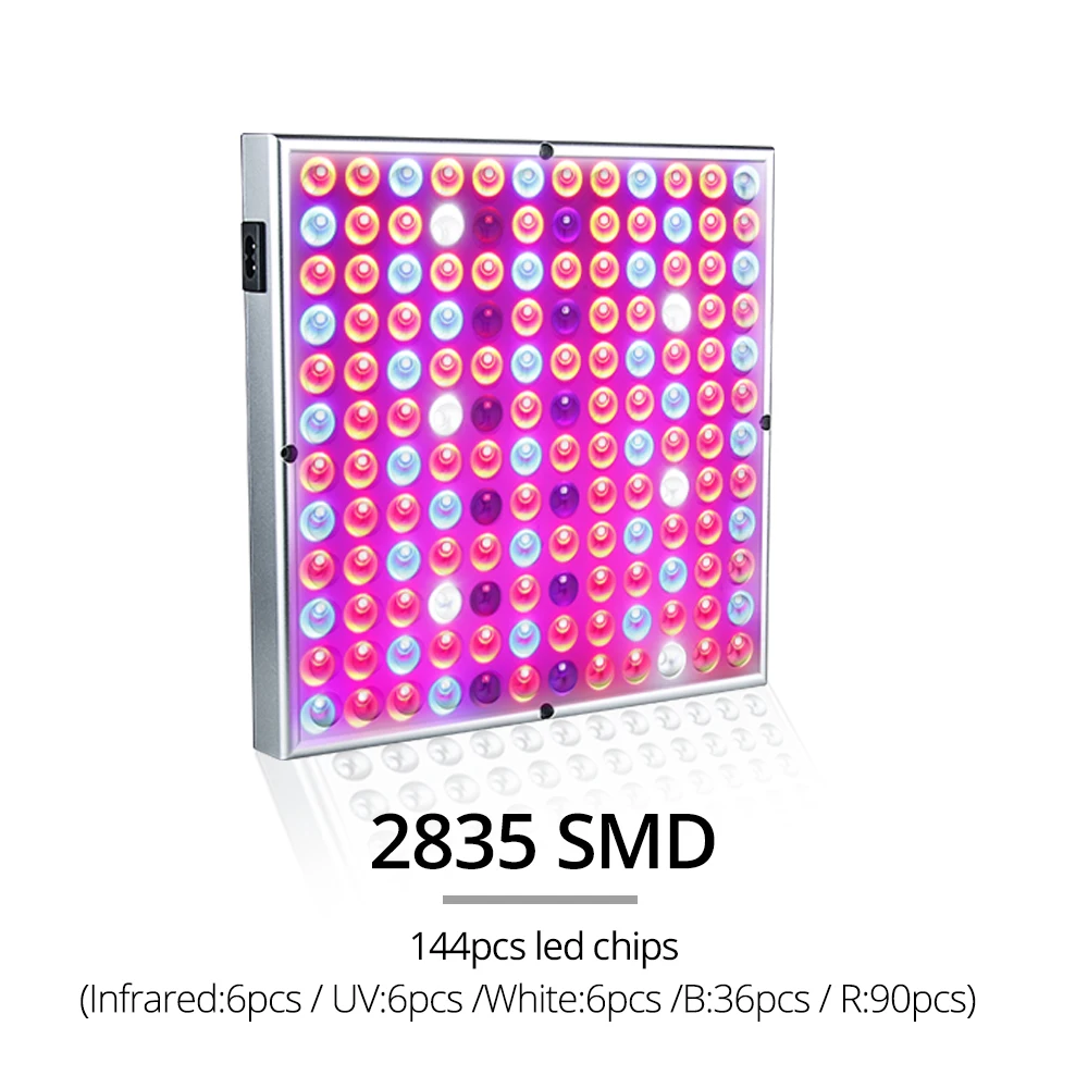 Yabstrip 25 Вт 45 60 Светодиодный светильник для выращивания 2835 SMD полный спектр