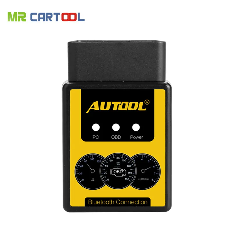 AUTOOL A1 OBD2 сканер V1.5 Bluetooth WI FI поддерживает все OBDII протоколы лучше чем ELM327 адаптеры
