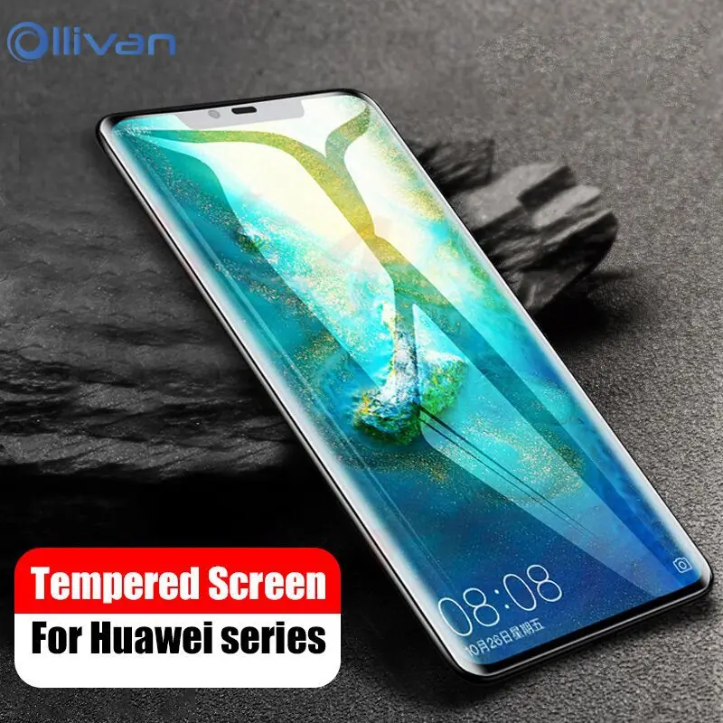 

Screen Protector For Huawei Mate 20 Lite Full Cover Tempered Glass For Huawei Mate 10 20 Pro P20 P30 Lite pelicula de vidro film