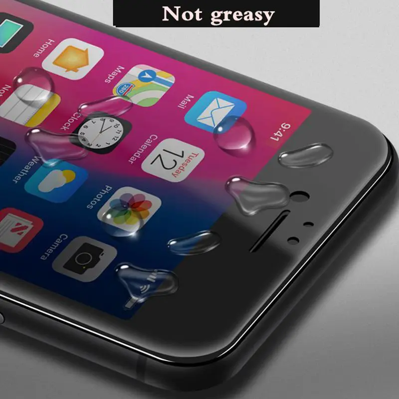 Xwmkai 3D конфиденциальное закаленное стекло для IPhone 6 7 8 Plus Xs изогнутая поверхность