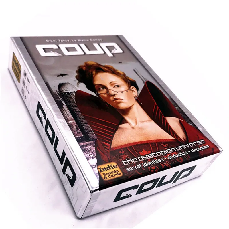 

New Coup Full English version basic game board game party cards For family
