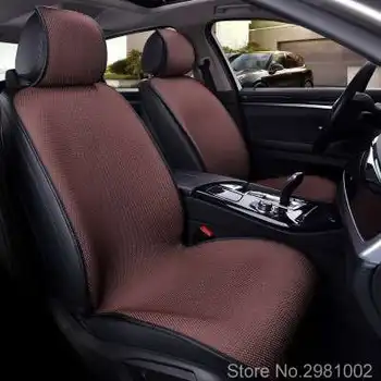

Car Seat Covers Universal Fit Linen Mesh Cover Cushion Seat Protector Auto Vehicle Seat Covers Car Styling Interior Accessories