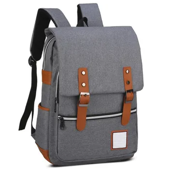 

Vintage Men Women nylon Backpacks School Bags For Teenagers Boys Girls High Quality Mochilas New Fashion Men Backpack P652