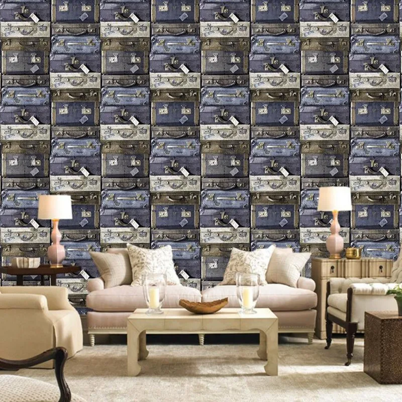 Custom mural 3D bookcase background wallpaper hotel KTV bedroom waterproof non-woven murals | Обустройство дома