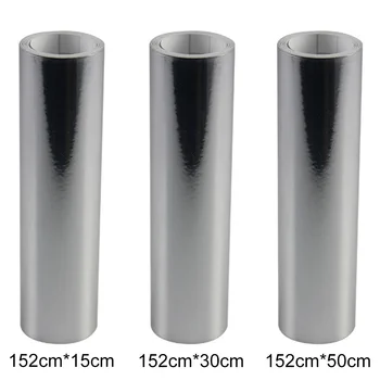 

New Electroplated Silver Film Car Side Window Foils Solar Protection Auto Window Tinting Film Hot Sale