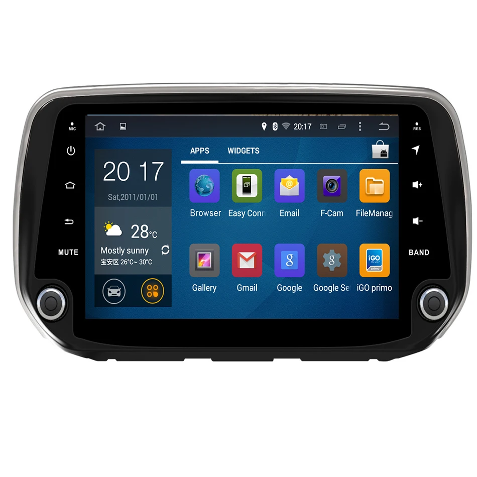 2 din Android Radio Car DVD Player for Hyundai Santa Fe 2019/Hyundai Tucson 2019 Car Head Unit Car