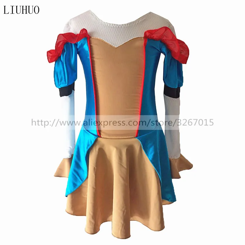 

Женское платье для катания на коньках LIUHUO, женское платье для девочек, для выступлений, ритмической гимнастики, костюмы для катания на роликах для детей и подростков