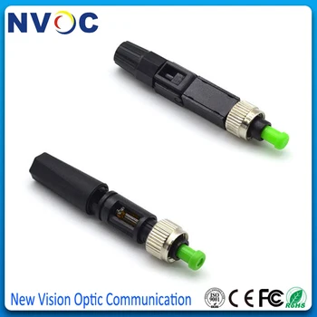 

50Pcs/Lot,FTTH FC APC Optical Fiber Quick Connector FC/APC Covered Wire FTTH Fiber Optic Fast Connector FC Connector