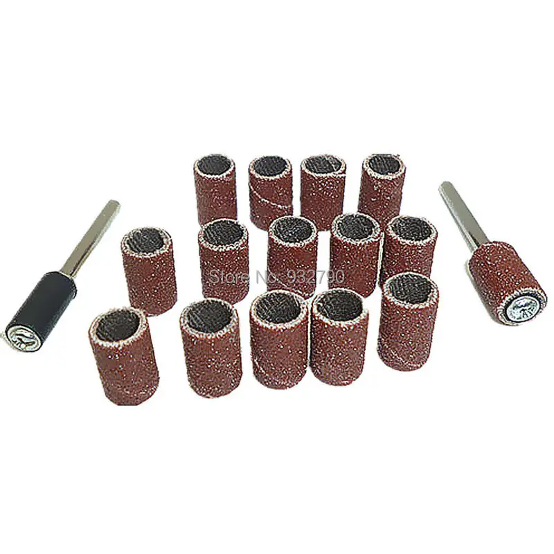 Sanding Round Drum Set For WoodWorking Drill Press Sander Sleeves Tool