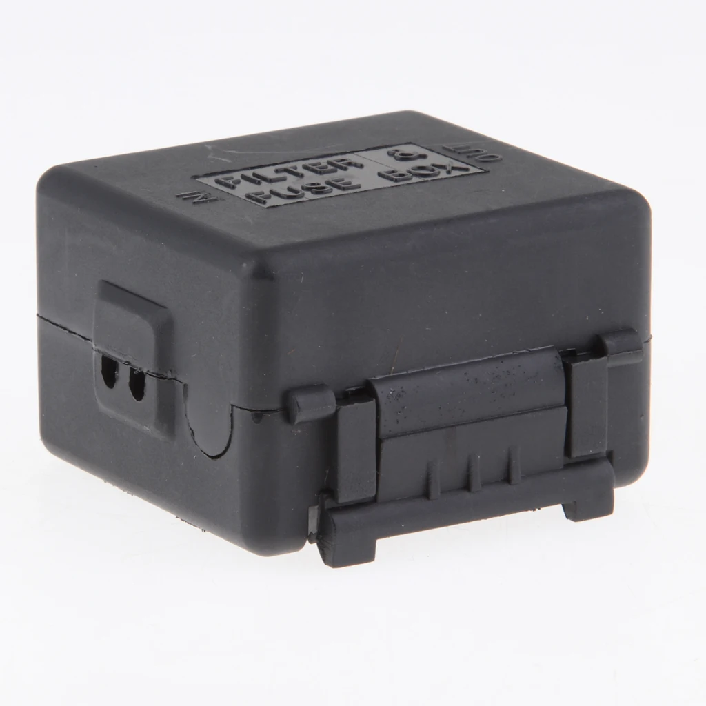 5 Set Fuse Housing Box Case Cover Protector For Automobile And Motorcycle Applications & Built-in Fuses 42*26*38mm