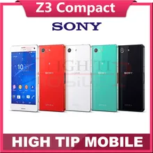 Unlocked Original SONY Xperia Z3 Compact D5803 Quad core 4.6″ 2GB RAM 16GB ROM Z3 mini 20.7MP Android Cell phone Refurbished