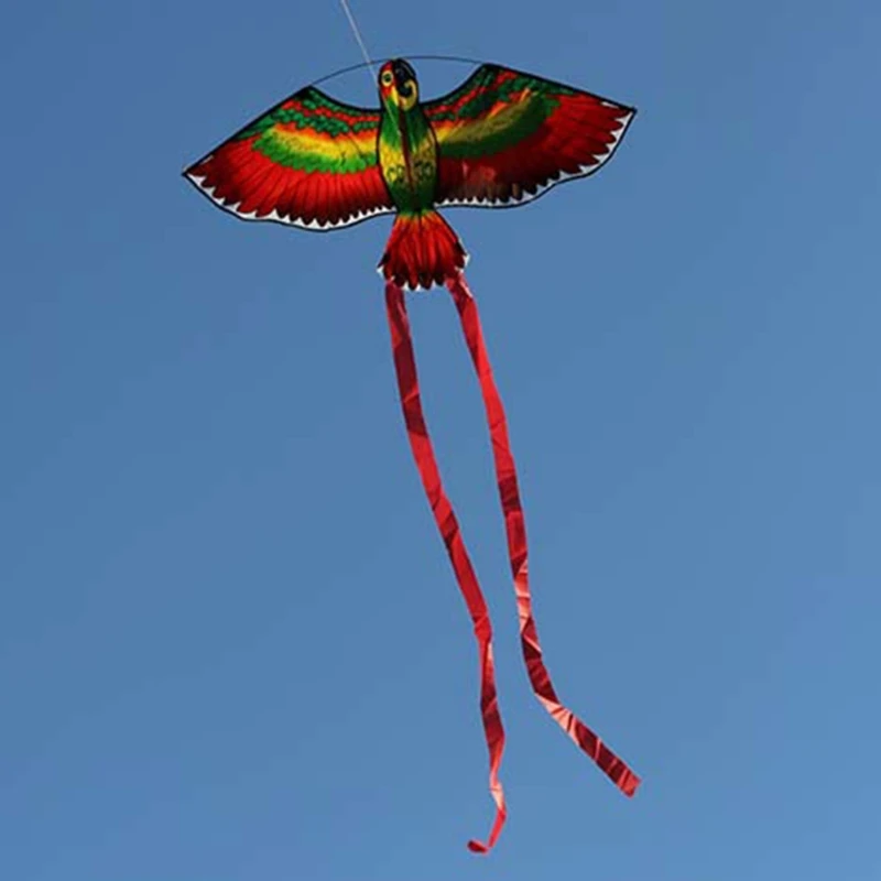 Details about   Parrot Kite Bird Kites Outdoor Kites Flying Toys Nylon Kite For Children Kids 