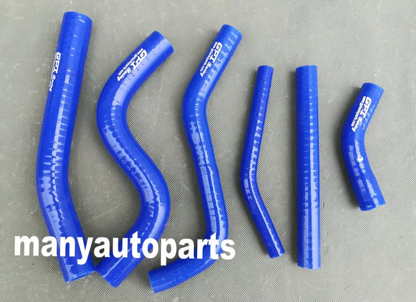 Силиконовый шланг радиатора синий 93 94 95 для Yamaha YZ250 YZ 250 1993 1994 1995 | Автомобили и