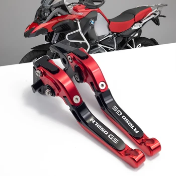 

R 1250 GS LOGO Motorcycle Clutch Brake Lever Aluminum Extendable Adjustable Levers For BMW R1250GS LC 2019 R1250 GS R 1250GS LC