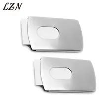 LZN сильные высокой Класс Нержавеющая сталь Бизнес имя держатель для карт Обложка Твердый металл кошелек в поле Бизнес держатель для карт Card Case