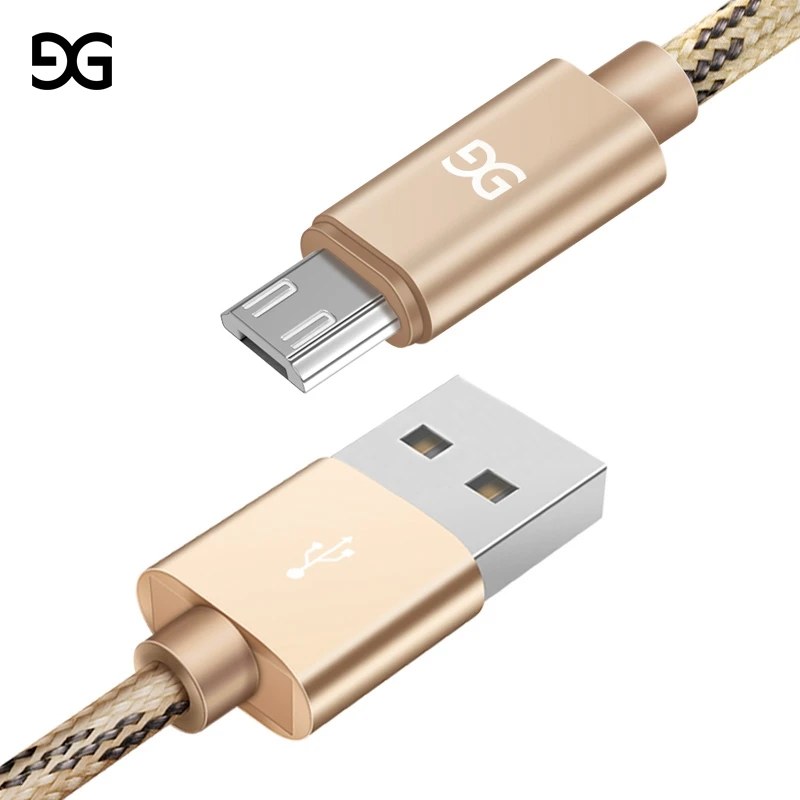 

GUSGU Nylon Micro USB Cable 2A Fast USB Charging Data Cable for Samsung Huawei LG Tablet Android Mobile Phone USB Charger Cable