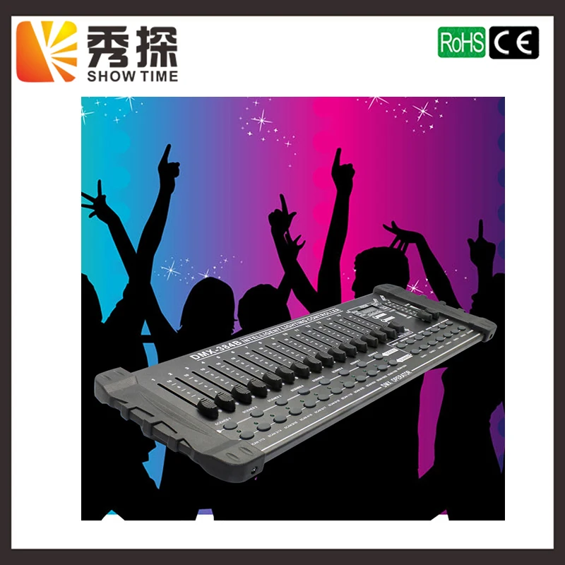 

ShowTime Hot sale International standard DMX 384 controller controller moving head light console DJ 512 dmx controller equipment