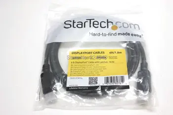 

DisplayPort v1.2 Cable with Latches 20 Pin Male Computer monitor cable for StarTech 6ft/1.8m