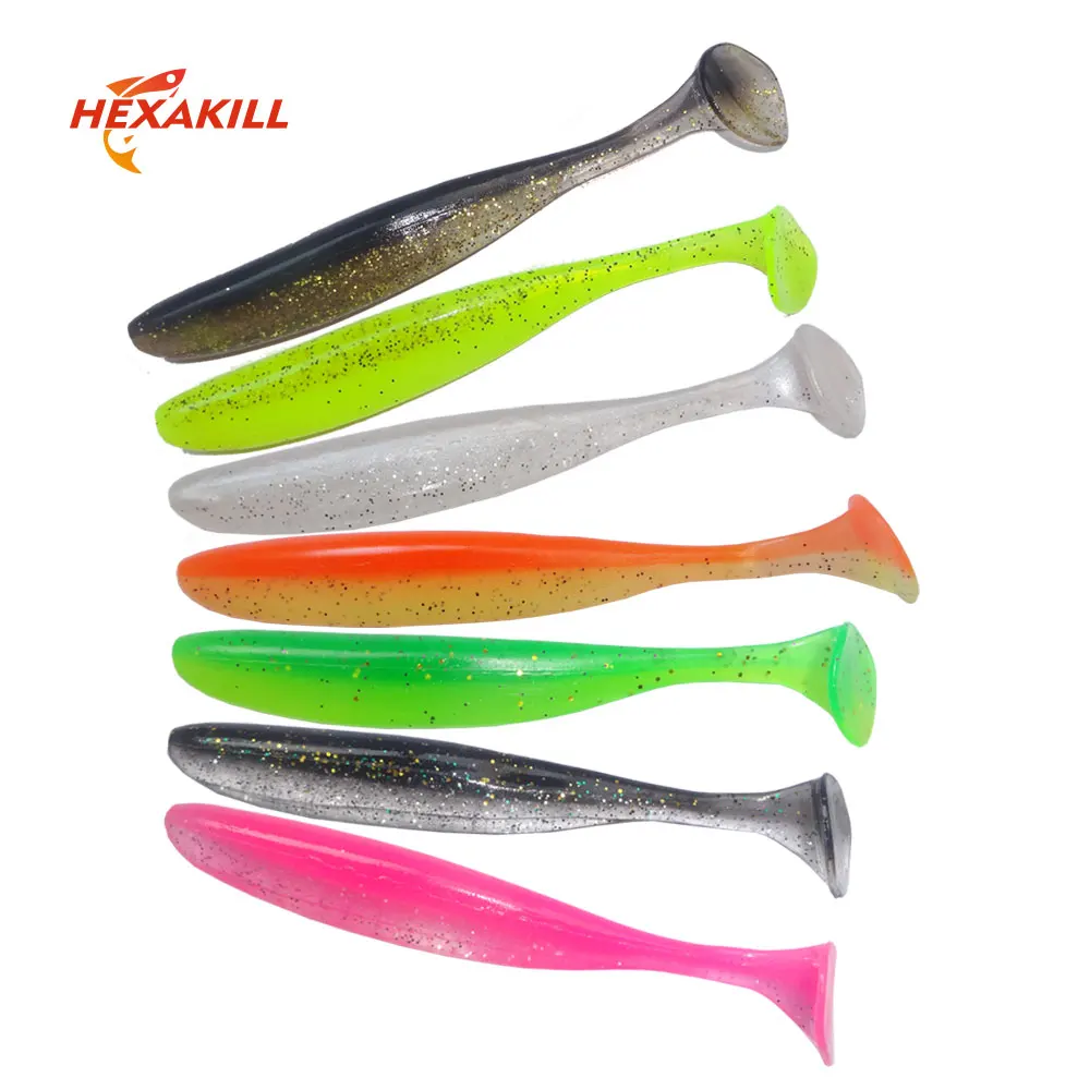 Hexakill soft lure 5cm/7cm/9cm/12cm rubber Fishing lure Shad Swimbaits Silicone bait soft Bait lure For perch pike