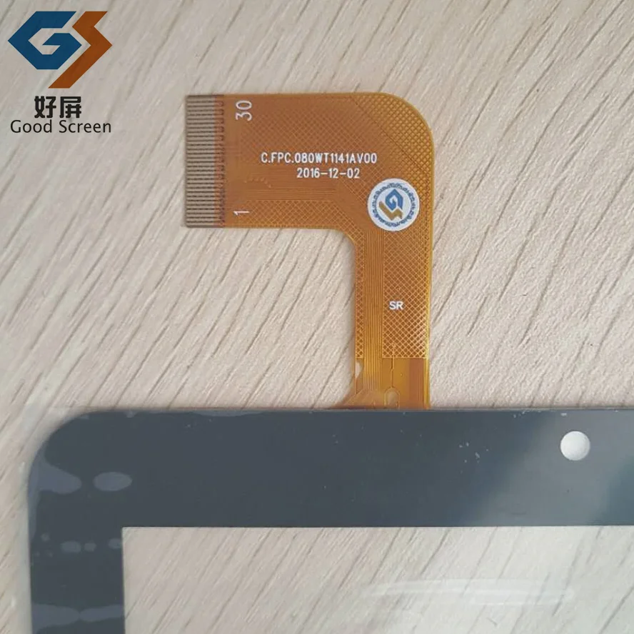 

Black 8 Inch P/N C.FPC.080WT1141AV00 Capacitive touch screen panel repair replacement spare parts