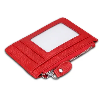 

052618 new hot lady short thin card bag female change purse