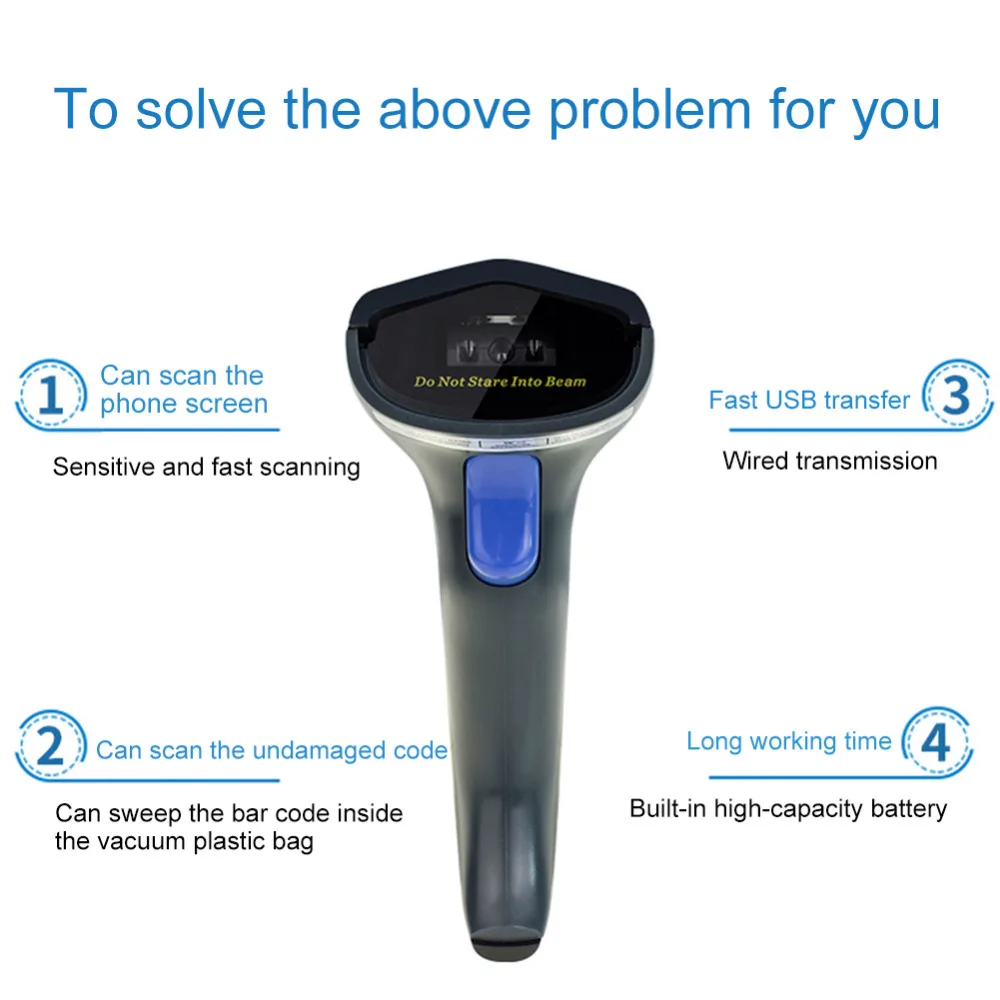 Código de Barras Scanner de Luz Código de Barras da Tela Netum Wired Vermelha Unidimensional Varredura da Tela Manchado w3 2.4g Ccd 12 Cheap Scanners